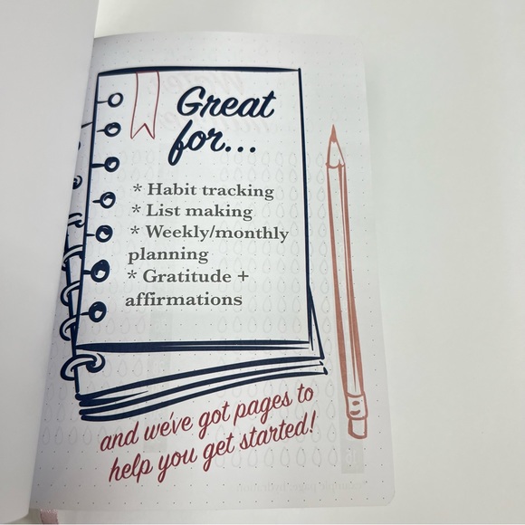 Bullet Journal Hardcover Dotted Gridded Notebook Customizable Bujo Purple - Picture 8 of 15